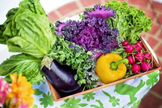 verduras y hierbas para la prostatitis