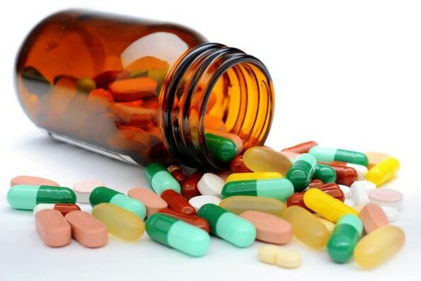 tabletas y cápsulas para el tratamiento de la prostatitis